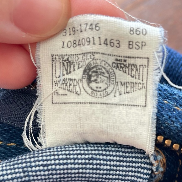 Vintage 80s Lee High-Waisted Jeans - Picture 7 of 9